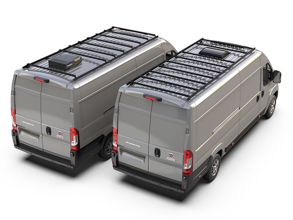 Fiat Ducato (L5H2/159in WB/High Roof) (2014-Current) Slimpro Roof Rack Kit - Image 3