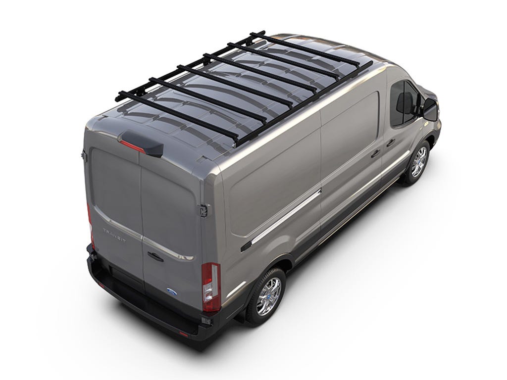 Ford Transit (L2H3/130in WB/High Roof) (2013-Current) Slimpro Roof Rack Kit - Image 2