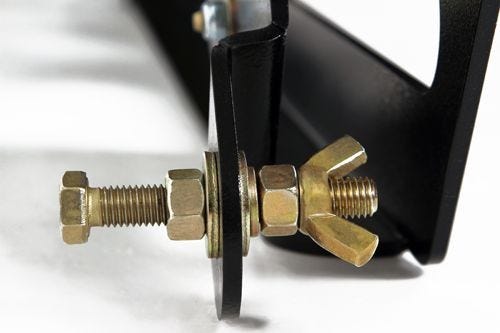 Land Rover Defender Ute/DC Spare Wheel Carrier / With Plate - Image 2