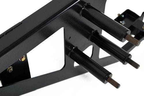 Land Rover Defender Ute/DC Spare Wheel Carrier / With Plate - Image 3