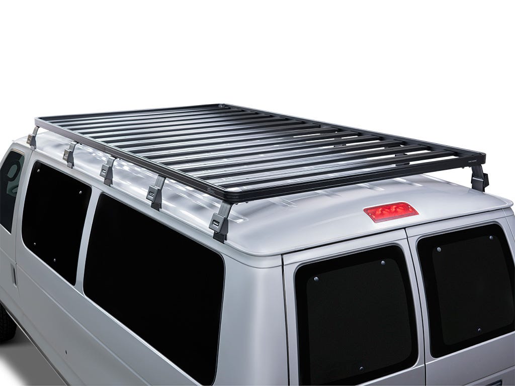 Ford E150/E250/E350 Regular Cab (1992-2014) Slimline II Roof Rack Kit - Image 3