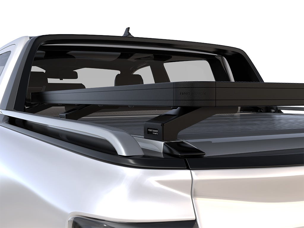 Ford Ranger T6.2 Wildtrak Double Cab w/OEM Roll Top (2022-Current) Slimline II Load Bed Rack Kit - Image 3