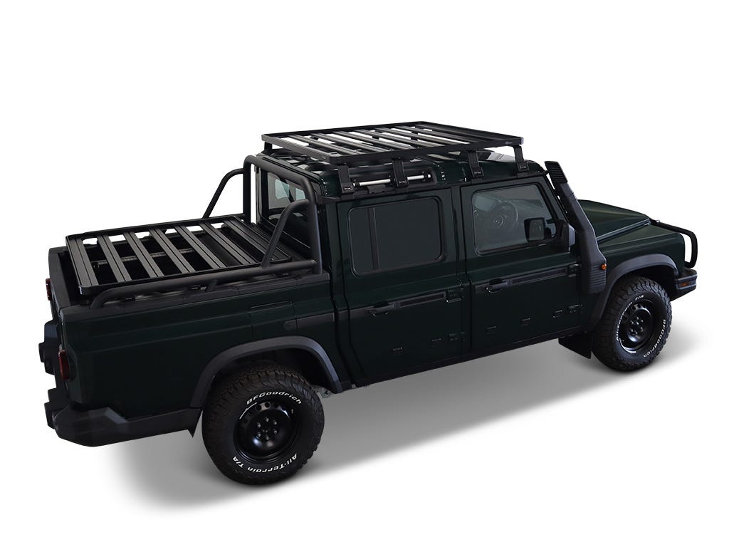 Ineos Grenadier Quartermaster (2023-Current) Roller Tonneau Cover Slimline II Load Bed Rack Kit - Image 2