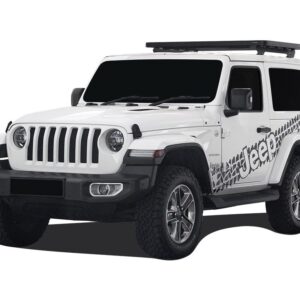 Jeep Wrangler JL 2 Door (2018-Current) Extreme Slimline II 1/2 Roof Rack Kit