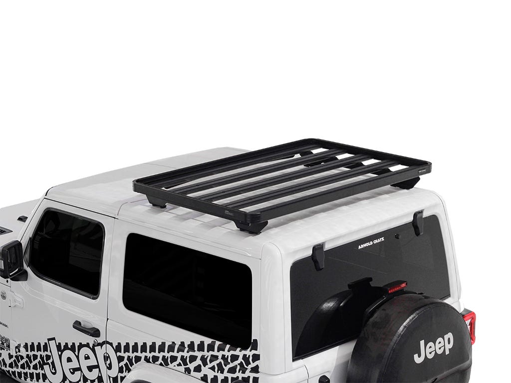 Jeep Wrangler JL 2 Door (2018-Current) Extreme Slimline II 1/2 Roof Rack Kit - Image 2