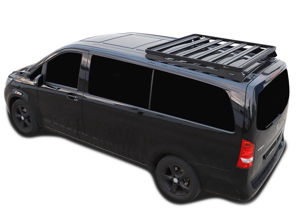 Mercedes-Benz V-Class XLWB (2014-Current) Slimline II 1/2 Roof Rack Kit - Image 2