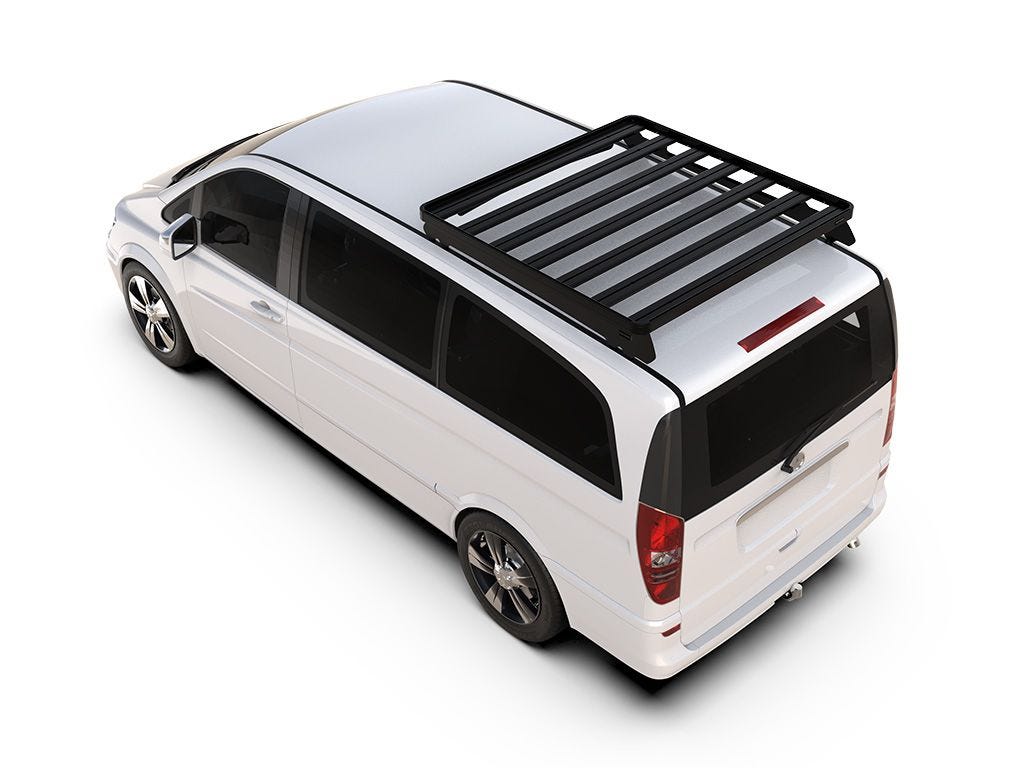 Mercedes-Benz Vito Viano L2 (2003-2014) Slimline II 1/2 Roof Rack Kit - Image 2