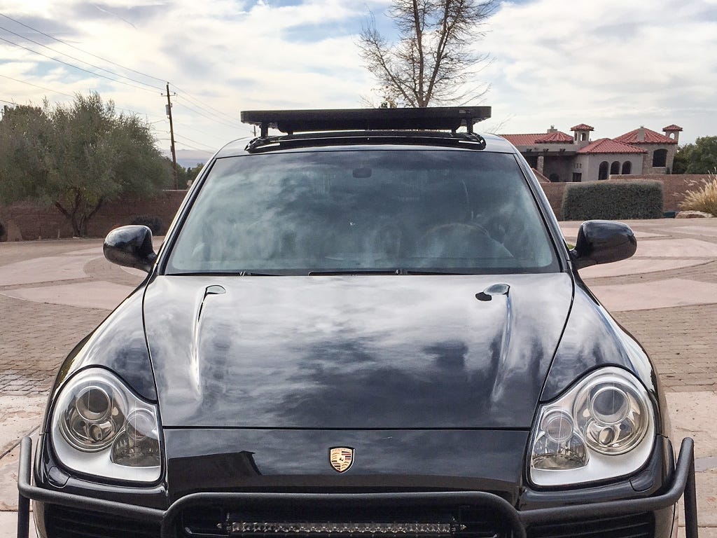 Porsche Cayenne (2002-2010) Slimline II Roof Rack Kit - Image 7