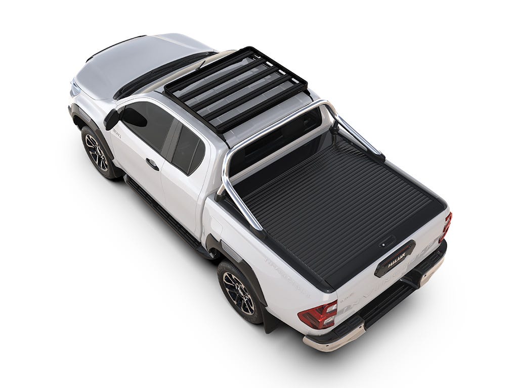 Toyota Hilux Revo Extended Cab (2016-Current) Slimline II Roof Rack Kit / Low Profile - Image 2