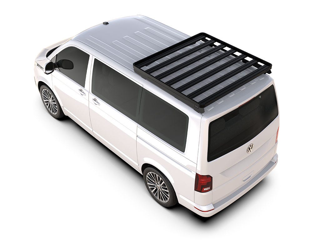 Volkswagen T6/T6.1 Caravelle/Transporter LWB (2015-Current) Slimline II 1/2 Roof Rack Kit - Image 2