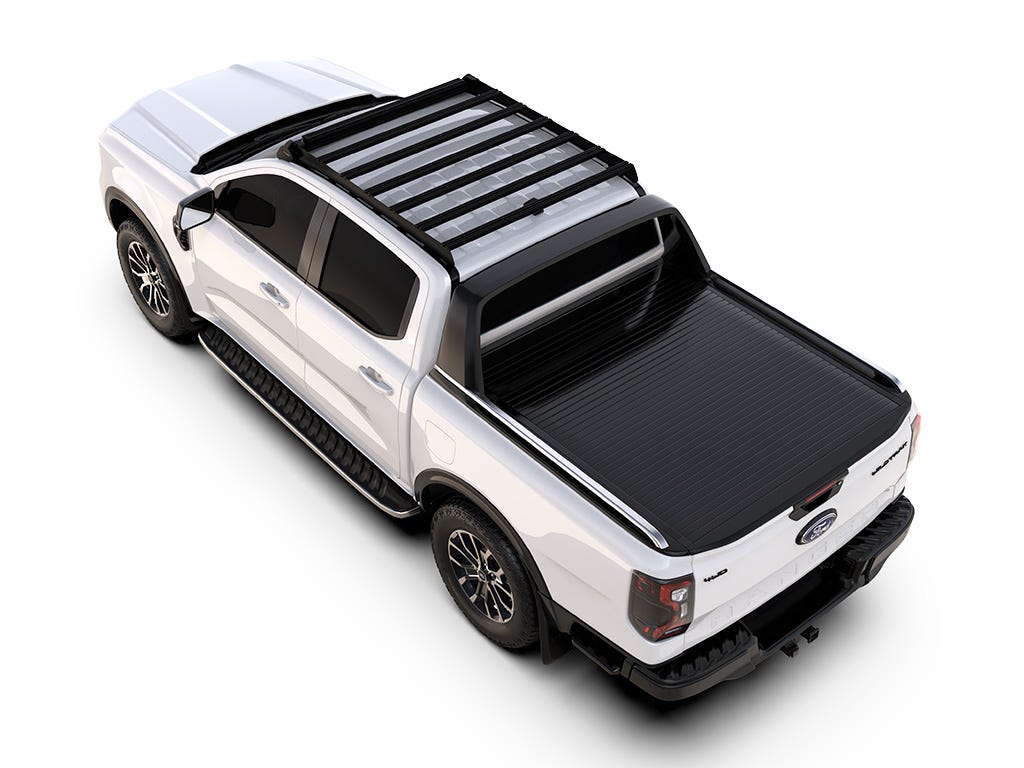 Ford Ranger T6.2 Wildtrak Raptor Double Cab (2022-Current) Slimsport Roof Rack Kit / Light Bar Ready - Image 2