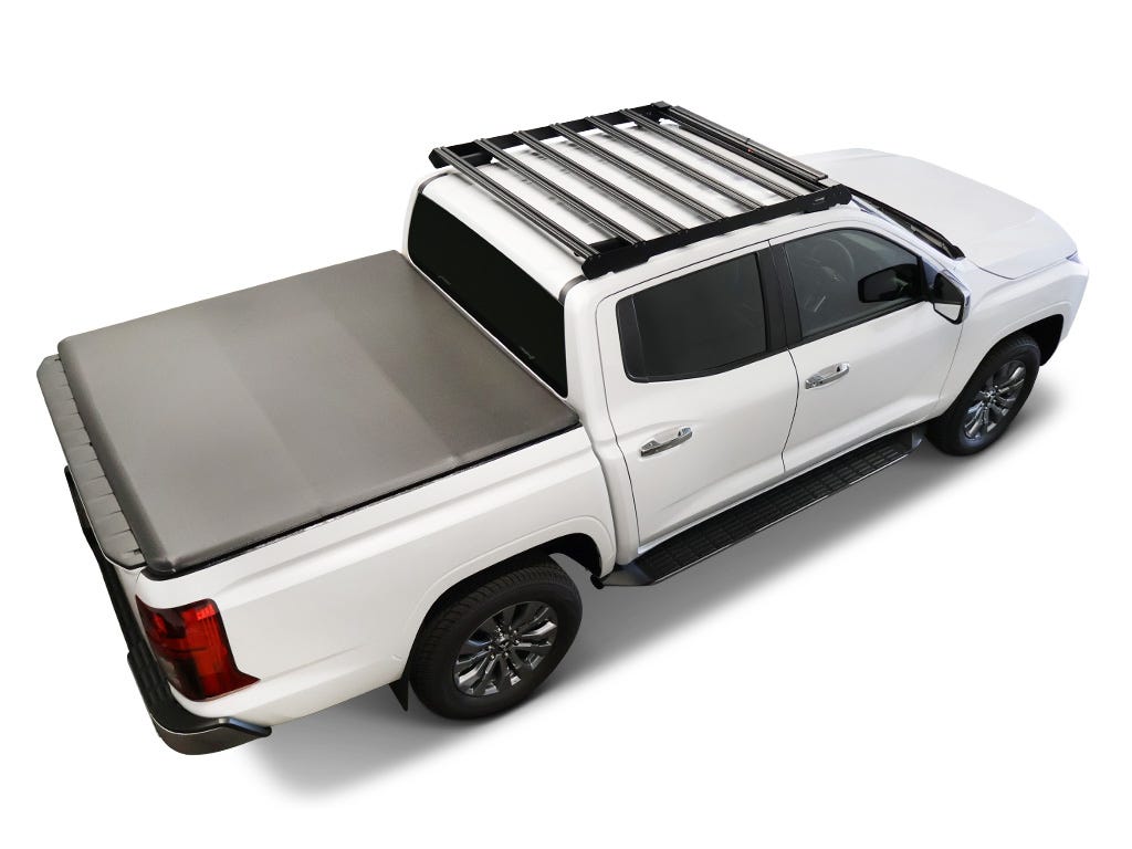 Mitsubishi Triton MV 6th Gen Double Cab (2024-Current) Slimsport Roof Rack Kit / Lightbar Ready - Image 2