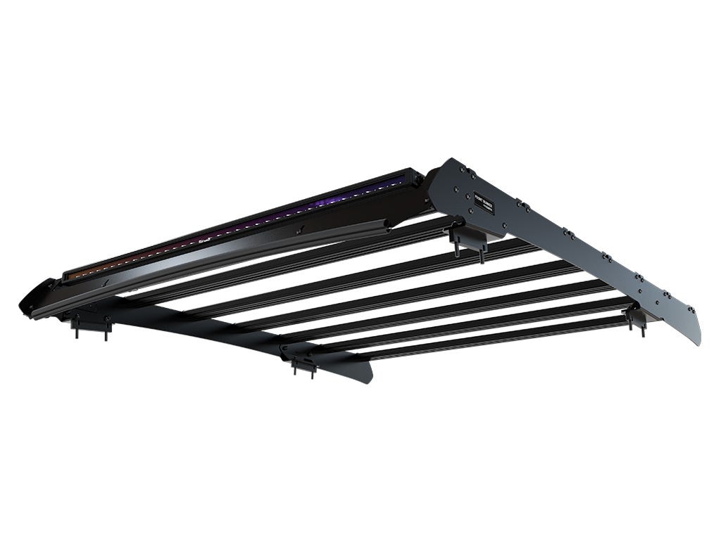 Toyota Hilux Double Cab (2016-Current) Slimsport Roof Rack Kit / Light Bar Ready - Image 5