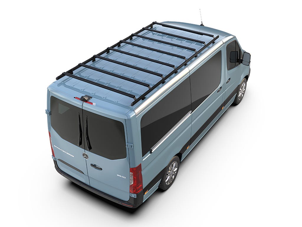 Mercedes-Benz Sprinter (L2H1/144in MWB/Standard Roof) (2007-Current) Slimpro Roof Rack Kit - Image 2