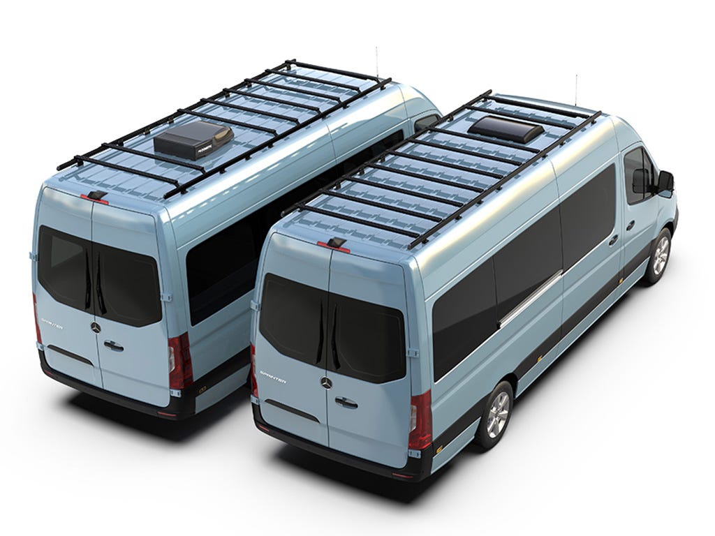 Mercedes-Benz Sprinter (L3H2/170in LWB/High Roof) (2007-Current) Slimpro Roof Rack Kit - Image 3