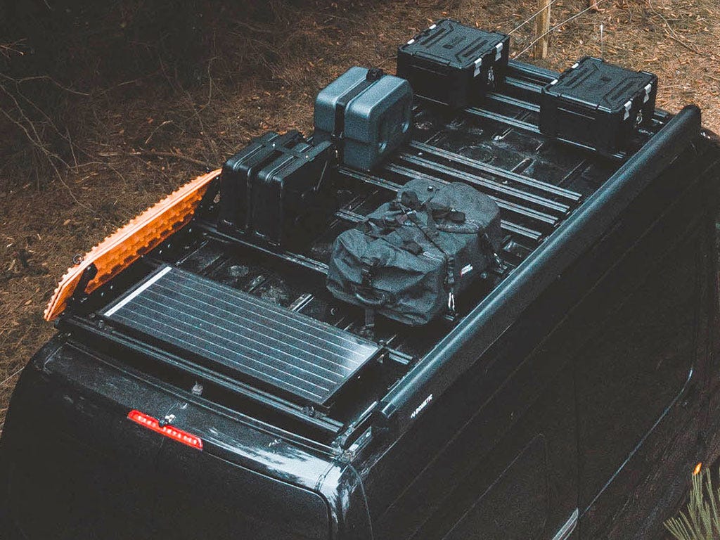 Peugeot Boxer (L2H2/136in WB/High Roof) (2014-Current) Slimpro Roof Rack Kit - Image 8