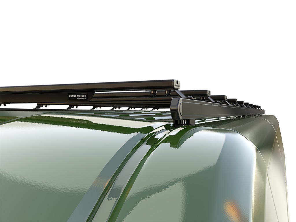 Peugeot Boxer (L4H2/159in WB/High Roof) (2014-Current) Slimpro Roof Rack Kit - Image 4