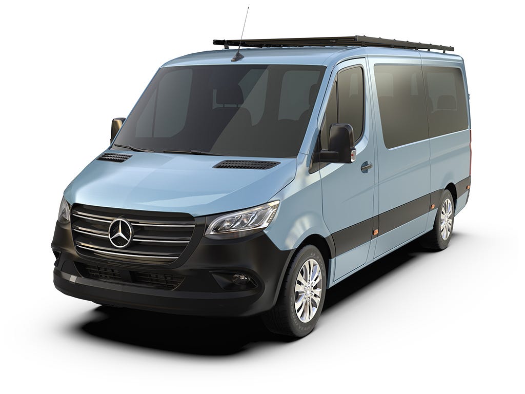 Mercedes-Benz Sprinter (L2H1/144in MWB/Standard Roof) (2007-Current) Slimpro Roof Rack Kit