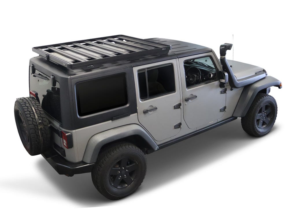 Jeep Wrangler JKU 4 Door (2007-2018) Extreme Pro Slimline II Roof Rack Kit - Image 2