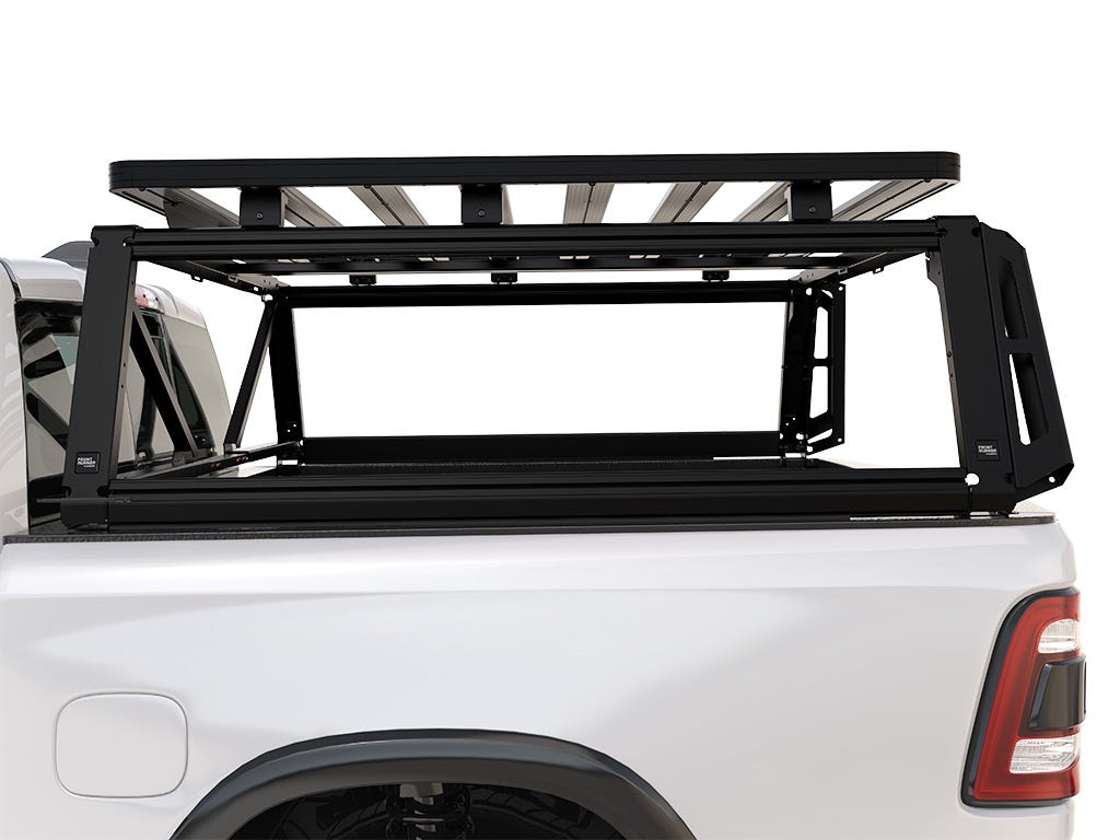 RAM 1500 (5th Gen) 4 Door Crew Cab 5'7in Box (2019-Current) Pro Bed Rack Kit - Image 4