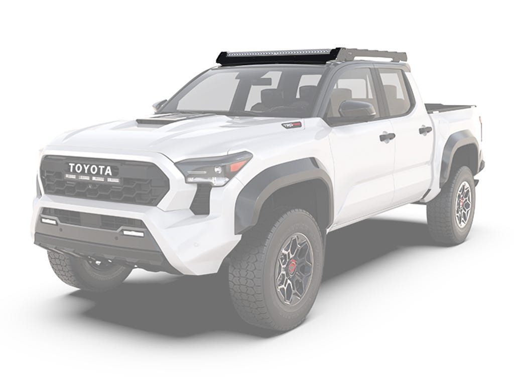 Toyota Tacoma 4th Gen Double Cab (2024-Current) Slimsport Rack 40in Light Bar Wind Fairing - Image 2