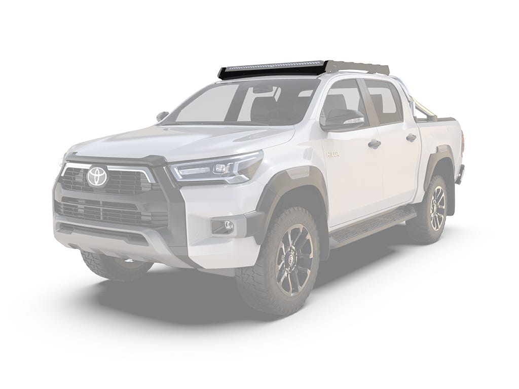 Toyota Hilux H48 DC (2022-Current) Slimsport Rack 40in Light Bar Wind Fairing - Image 2
