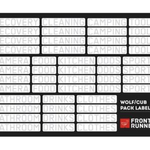 Wolf/Cub Pack Campsite Organizing Labels