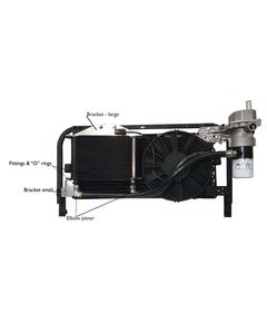 2.2Lt Engine Oil Cooler & Spin-on Oil Filter Conversion Kit For vehicles with Factory fitted metal oil filter.