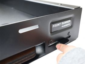 Jeep Wrangler 4xe (2021-Current) Slimline II 1/2 Roof Rack w/Drop Down Table Kit / Tall - by Front Runner